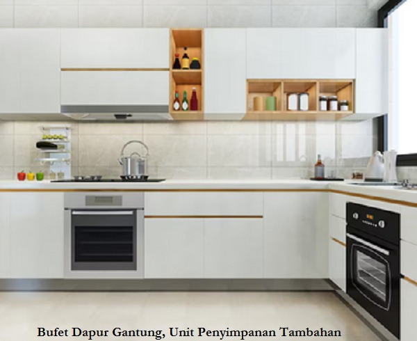 Bufet Dapur Gantung, Unit Penyimpanan Tambahan