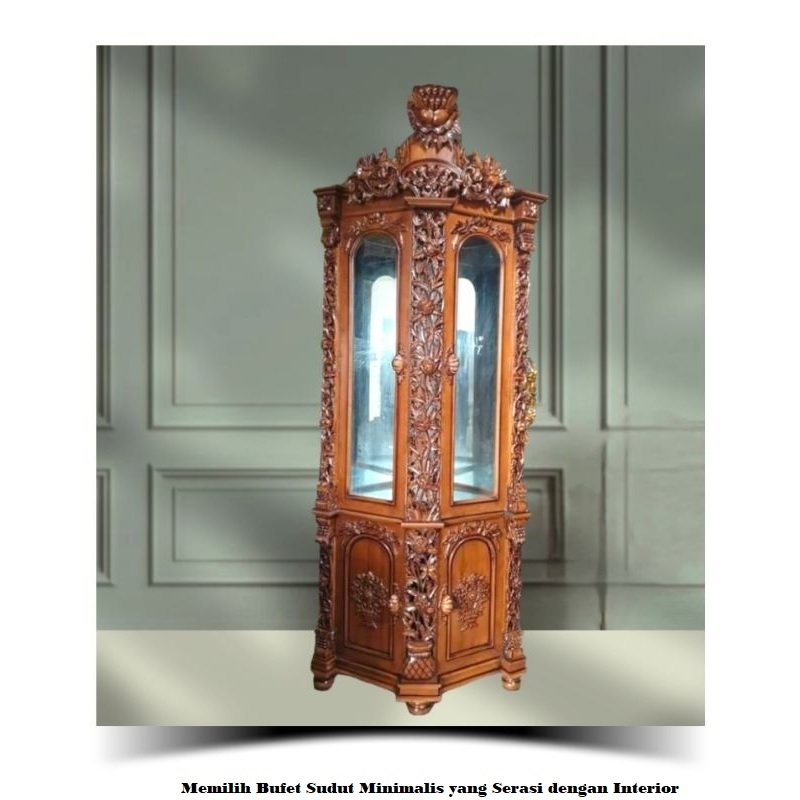 Memilih Bufet Sudut Minimalis yang Serasi dengan Interior