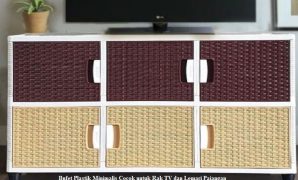 Bufet Plastik Minimalis Cocok untuk Rak TV dan Lemari Pajangan Bufet Plastik Minimalis Cocok untuk Rak TV dan Lemari Pajangan