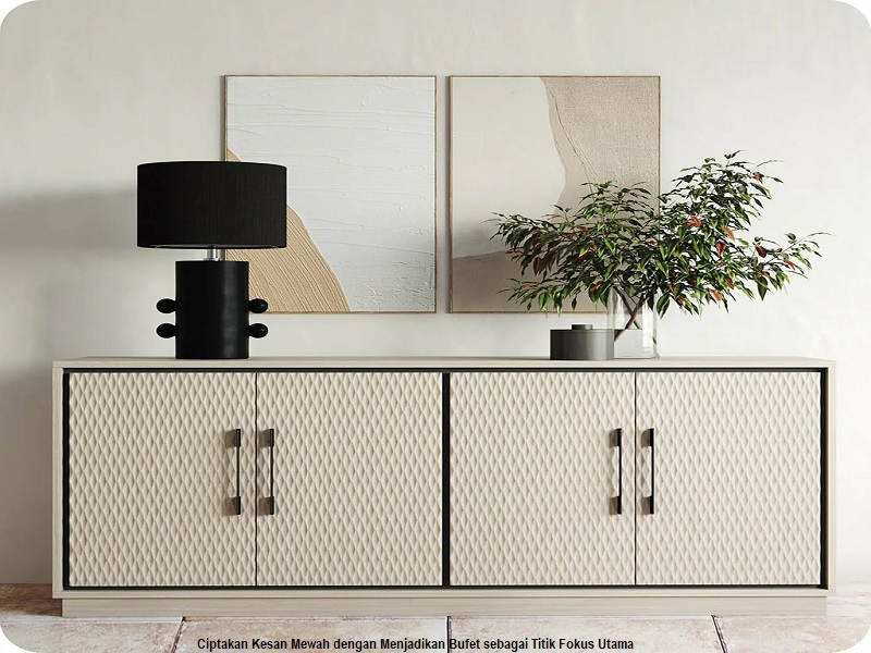 Bufet sebagai Titik Fokus 