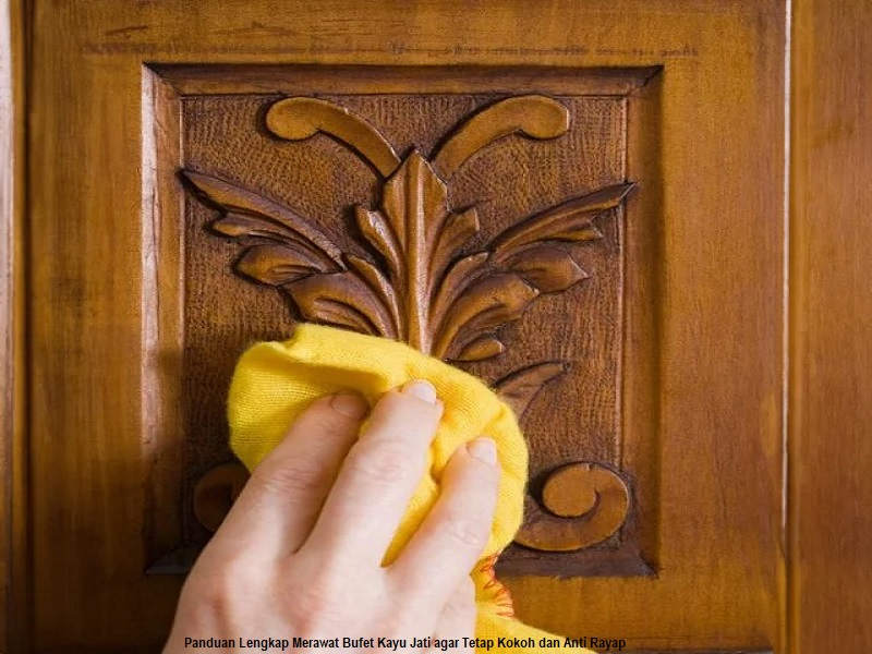 Merawat Bufet Kayu