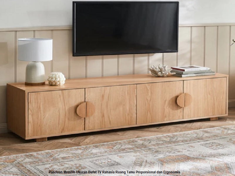 Memilih Ukuran Bufet TV 